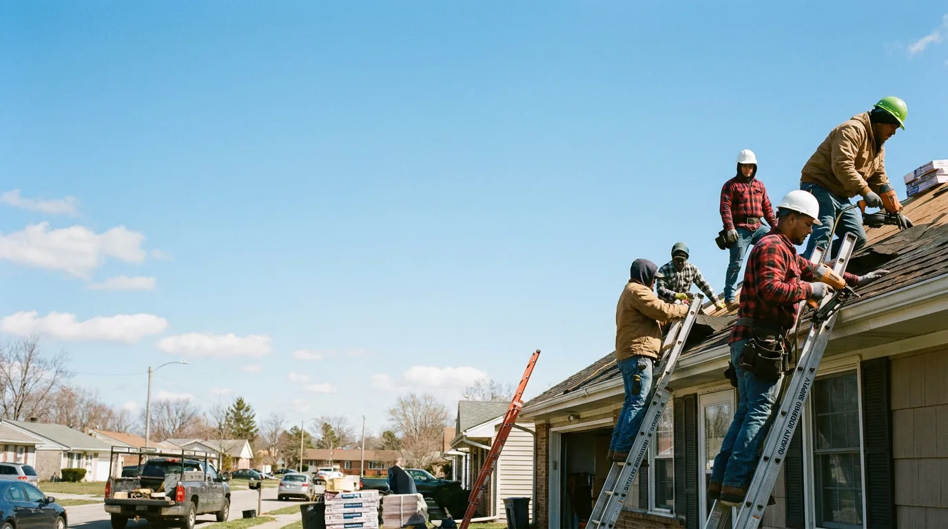 Roofing in Bickmore, WV near me